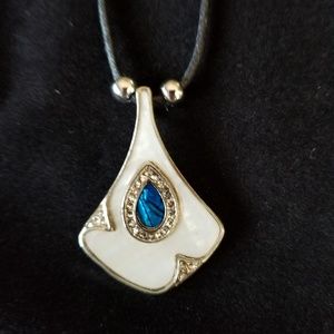 Seahorse and White Shell Necklaces 17" approx.